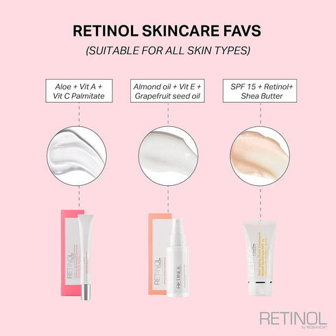 Retinol Anti-Aging Hand Treatment with Broad Spectrum SPF 15 + Cream to Repair Dry Skin