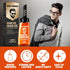 Men Hair Styling Gel with Comb, 2 in 1 Wax Gel for Long Lasting Fluffy Hair, 100ml