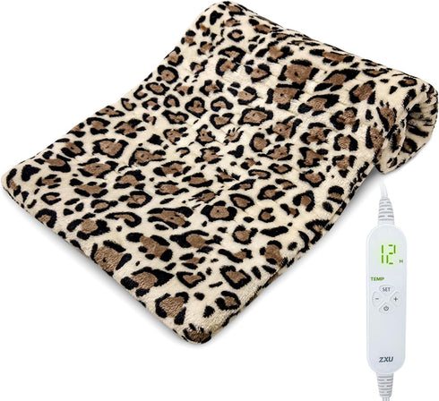 ZXU Heating Pad for Back Pain and Cramps Relief, Ultra Soft Microplush Heating