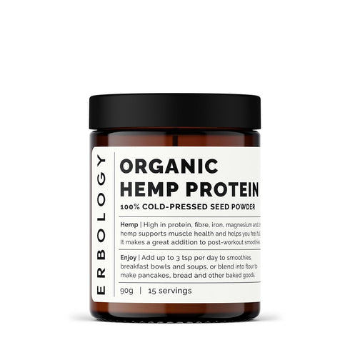 100% Organic Hemp Protein Powder 10.6 oz - Cold-Pressed from Hemp Seeds, High in Vitamin D, Raw, Vegan, Non-GMO
