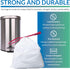 Reli. 8-10 Gallon Trash Bags Drawstring | 250 Count | 22"x23" | 6, 8, 10 Gallon Drawstring Garbage Bags | White Trash Can Liners | Small - Medium Bags by Reli.
