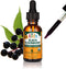 Herb Pharm Kids Certified-Organic Alcohol-Free Black Elderberry Glycerite Liquid Extract - 1 Ounce