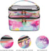 Cosmetic Bag Makeup Bag, Travel Cosmetic Bags for Women, Portable Waterproof Foldable Makeup Cases (Tie-Dye)