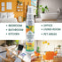 100% Natural Non-Toxic Air Freshener Room Spray, Plant-based, Safe for Home, Food, Kids & Pets, Fresh Citrus