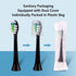 Mullburry 12 Pack P11 T9 P11 T9 Replacement Toothbrush Heads Compatible with fairywill Electric Toothbrush, W Shape