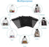 HongyiTime 100PCS Premium Sheer Organza Bags, Black Wedding Favor Bags with Drawstring, 4x6 inches for Jewelry Gifts