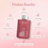 Rosy Night Repair Hair Ampoule Treatment - Protein, Peptide, Amino Acid Complex for Damaged & Dyed Hair, Musky Floral