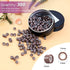 NEWISHTOOL Hair Extension Tool Kit with 300 PCS Silicone Beads, Micro Links Beading Pliers, and Accessories