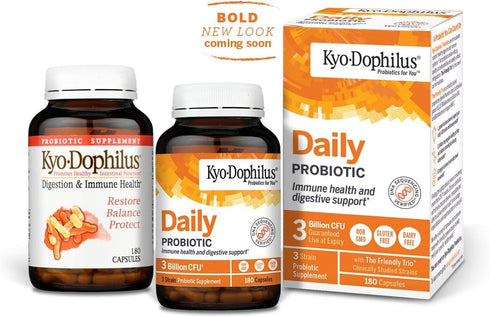 Daily Probiotic, Immune and Digestive Support, 180 Capsules