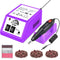 LAVAED Nail Drill Professional E Filer, Electric Nail File Kit with 156pcs Sanding Bands and Nail Drill Bits