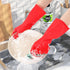 Rubber Cleaning Gloves for Dishwashing, 6 Pairs Kitchen Gloves for Washing Dishes, Reusable Household Gloves