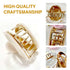 Metal Hair Clips, Claw Clips for Thick and Thin Hair, Strong Hold Hair Accessories for Women, 2 Pcs
