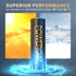 POWEROWL High-Capacity Alkaline AA Batteries, 24 Pack, 1.5V Long Lasting, 10-Year Shelf Life