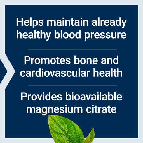 Life Extension Magnesium Supplement 100 mg, Citrate for Heart, Bone Health, Immune Support, 100 Veg Capsules