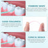 Toothpicks with Bristles, Double-Side Dental Picks, Disposable Plastic Toothpicks, Portable Package (40 Count x 2 Pack)