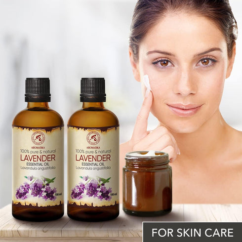 Lavender Essential Oils 6.8 Fl Oz - Pure Aromatherapy Lavender Oil for Diffusers, Sleep, Skin Care, Body & Hair