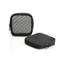 Patu Mesh Travel Toiletry Bag, Portable Shaving Washing Kits Organizer, Pack of 2 (Size S), Black