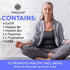 Natural Serotonin Supplement - 5HTP & Cortisol Manager for Women, Includes Vitamin B6, B12, GABA - 60 Capsules
