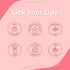 6-in-1 Lip Care Kit with Lip Sleeping Mask, Silicone Brush, Sugar Scrub, Sheet Mask for Luscious, Soft Lips