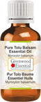 Pure Tolu Balsam Essential Oil 15ml (0.50 oz) - Myroxylon balsamum, Steam Distilled