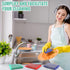 16 Pack Steel Dish Sponge Scrub Sponges, Non Scratch Kitchen Multipurpose Cleaning Sponges, Color Random