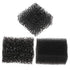 MEICOLY 3pcs Stipple Sponge Black Halloween Makeup Xmas Blood Scar Stubble Wound Cosplay Art Special Effects