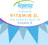 Replesta NX 14,000 IU Vitamin D3 Cholecalciferol, Once-Weekly Chewable Wafer, 8 Tablets