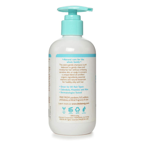 Little Twig Fragrance-Free Shampoo, Natural Plant Derived Formula, Vegan, Gluten-Free, 8.5 fl. oz.
