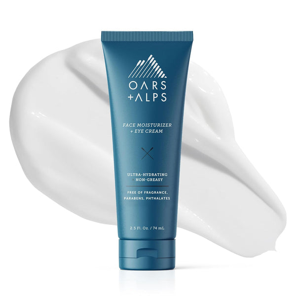 Oars + Alps Anti-Aging Face Moisturizer & Eye Cream, Lightweight Hydrating Skin with Shea Butter & Jojoba Oil, Vegan