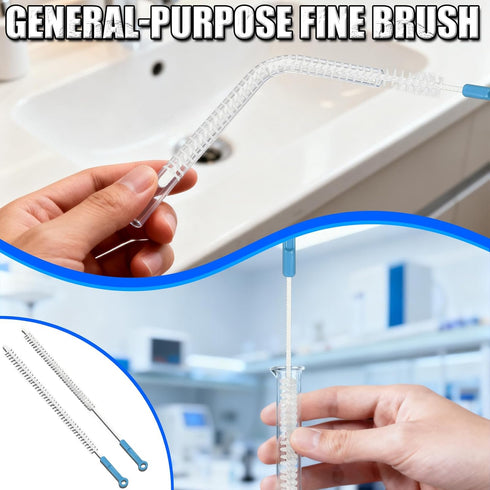 TOAINRSI Set Bottle Cleaning Brush - Long Handle Bottle Cleaner, for Long Narrow Neck Bottles, Water Bottles, Baby