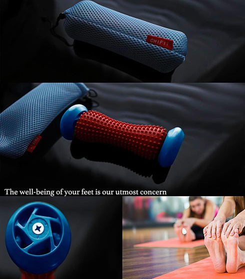Plantar Fasciitis Massager Roller - Deep Tissue Foot Roller for Pain Relief, Portable Relaxation Tool