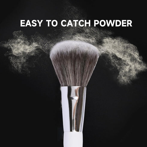 Travel Makeup Brushes Set with Pouch, 5PCS Double Ended Mini Cosmetic Brushes Kit for Professional Use