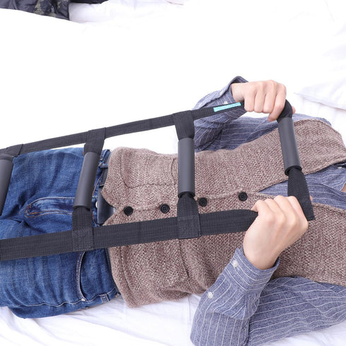 PartyKindom Bed Ladder Assist Sit up Assist Device Handle Strap Rope Ladder Caddie Helper for Elderly Injury Recovery