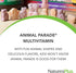 Natures Plus Animal Parade Children's Chewable Multivitamin, 90 Tablets, Natural Assorted Flavors