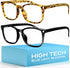 livho High Tech Blue Light Glasses, 99% Blue Light Blocking Computer Glasses for Screen Fatigue & UV Protection