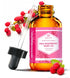 Leven Rose Organic Red Raspberry Seed Oil 1 oz - 100% Natural Anti-Aging Oil for Face, Hands, Scars