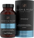 Hush & Hush ShieldUp - Immune Booster Energy Supplement - 60 Capsules, Vegan, Gluten Free, Vitamin C, Maca Root
