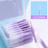40pcs Interdental Brushes, 1.2-1.5mm Teeth Brace Cleansing Brush Dental Cleaning Tools for Adults, Remove Bad Breath