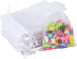 G2PLUS 100PCS White Organza Bags, 4x6 in, Sheer Mesh Drawstring Gift Bags for Wedding Favors
