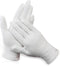 Paxcoo 12 Pairs XL White Cotton Gloves - Dry Hand Moisturizing Cosmetic Eczema Hand Spa and Jewelry Inspection