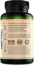 Turmeric and Ginger Supplement - Tumeric Curcumin Joint Support Pills - with Apple Cider Vinegar & BioPerine Black Pepper - 95% Curcuminoids - 60 Capsules
