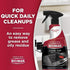 Weiman Disinfecting Stovetop Cleaner & Stainless Steel Cleaner - 22 Ounce Daily Appliance Kitchen Cleaning Kit