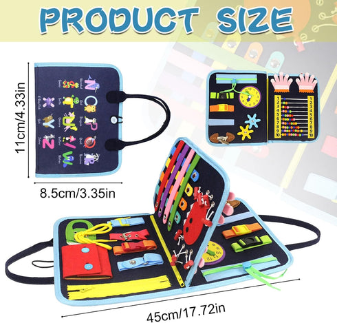 TUSAUW Fidget Blanket for Adults with Dementia, Dementia Products for Elderly, Alzheimers Activities for Seniors