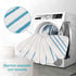 Set, 4 Pack 4 STM-500, STM-700 Reusable Steam Mop Pads Steam Mop Pads & Universal Microfiber Cloths, Compatible