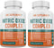 2 Bottles Nitric Oxide Complex - 3500mg L-Arginine HCL, AAKG, AKG, Citrulline Malate, 240 Total Capsules