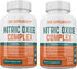 2 Bottles Nitric Oxide Complex - 3500mg L-Arginine HCL, AAKG, AKG, Citrulline Malate, 240 Total Capsules