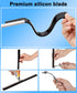 All Purpose Stainless Steel Squeegee for Glass Shower Doors, Car Windows, Home Mirrors, and Bathroom Shower Cleaning