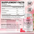 NAC Gummies 600mg, N Acetyl Cysteine Supplement NAC Chewable for Antioxidants & Immune Support, Lung & Liver Health, Natural Strawberry Flavor, 60ct