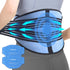 Back Ice Pack for Lower Back Pain Relief with Compression, 2 Gel Packs for Sciatic Pain