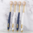 Adult Wide Head Soft Hair Toothbrush, Manual Toothbrush, Ultra Soft Brush Thread for Sensitive Teeth (6 Pack)